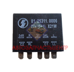 Реле поворотов SHACMAN 81.25311.0006 JD251 24 V